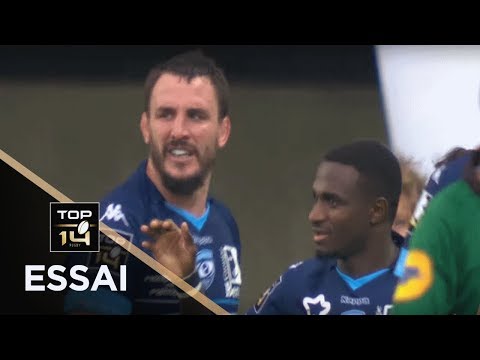 TOP 14 - Essai Louis PICAMOLES 2 (MHR) - Montpellier - Grenoble - J23 - Saison 2018/2019
