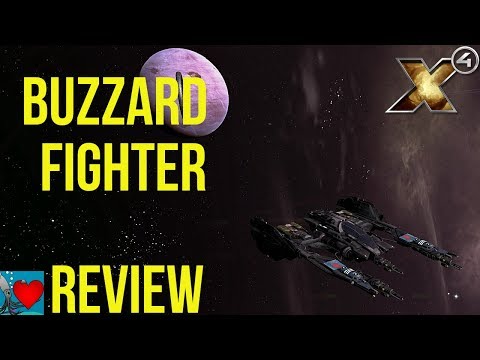 X4 Foundations Ships - Buzzard Fighter Review