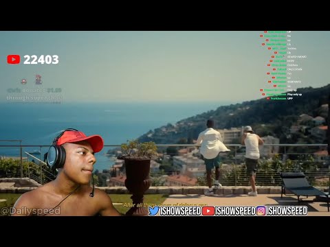 iShowSpeed Sings Central Cee x Dave - Sprinter (mumbling) gets *HYPE*