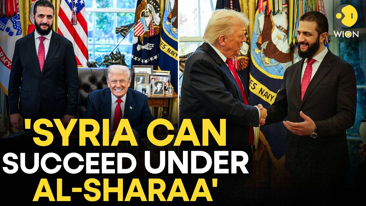 Trump-Al Sharaa Meet LIVE: 'This Man Can Do It': Trump Praises Al Sharaa in Historic Meet |WION Live
