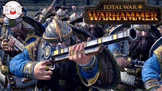 Dwarfs vs Wood Elves - Total War Warhammer Online Battle 200