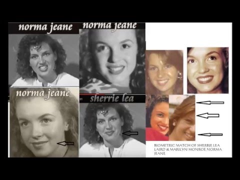 Incredible biometric match Marilyn Norma Jeane & Sherri Lea