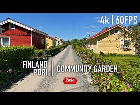 Community Garden | Finland, Pori | Walking Tour | Couch Tours