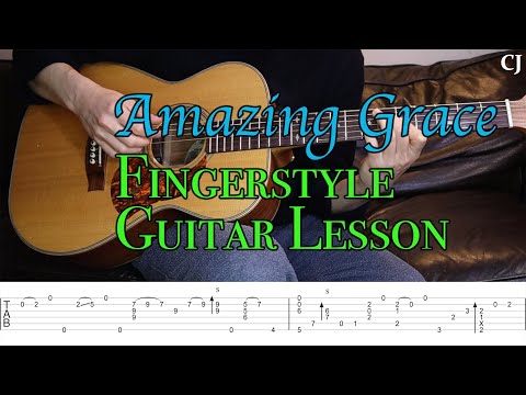 Amazing Grace - Tommy Emmanuel (With Tab) | Watch & Learn Fingerstyle Guitar Lesson