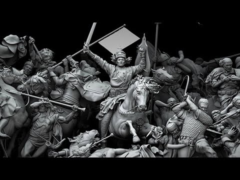 MuotshyMusic - Sons of War / "Battle of Grunwald" by Jan Matejko (3D)