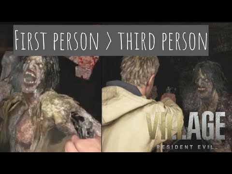 How to switch 1st to 3rd person? (RESIDENT EVIL 8 VILLAGE)