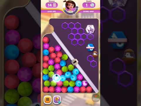 Diamond Diaries Saga Level 606 ~ No Boosters