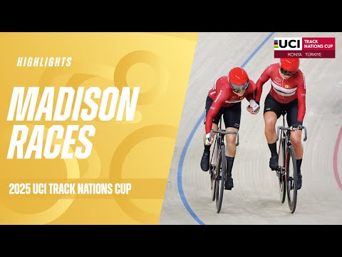 Madison Highlights - Konya (TUR) | 2025 UCI Track Nations Cup