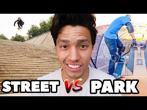 PARK SKATERS VS STREET SKATERS