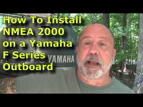 How to Install a NMEA 2K Network to a Yamaha F70 Series Outboard Engine