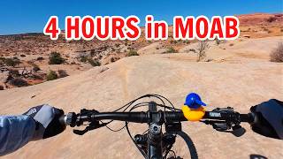 Epic Moab Ride: 20+ Mile Navajo Rocks Loop with My Son