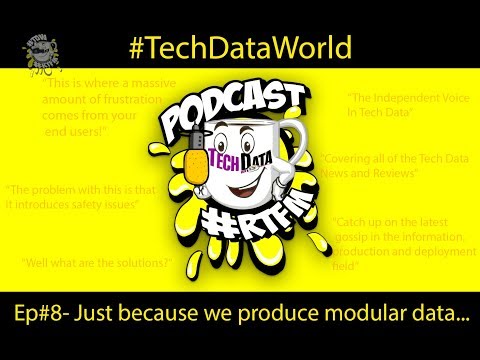 Just because we produce modular data - Podcast Episode#8