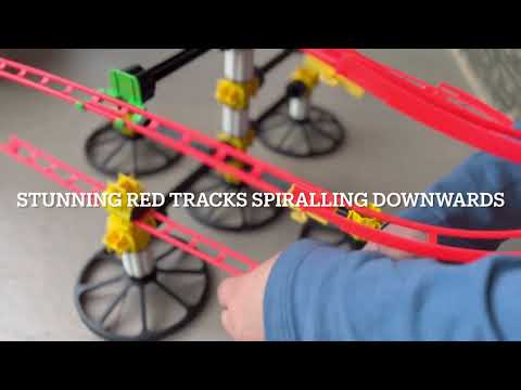 Quercetti Skyrail Suspension Basic Marble Run, by Quercetti