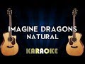Natural - Imagine Dragons | Acoustic Guitar Karaoke Instrumental Lyrics Cover