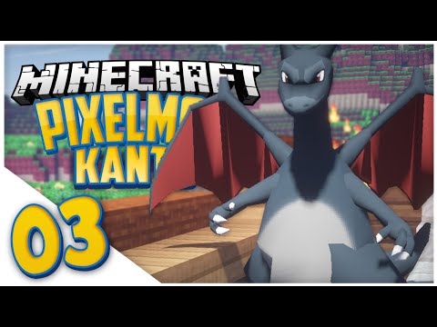 Minecraft Pixelmon Kanto: Ep. 3 - SHINY CHARIZARD (Minecraft Pokemon)