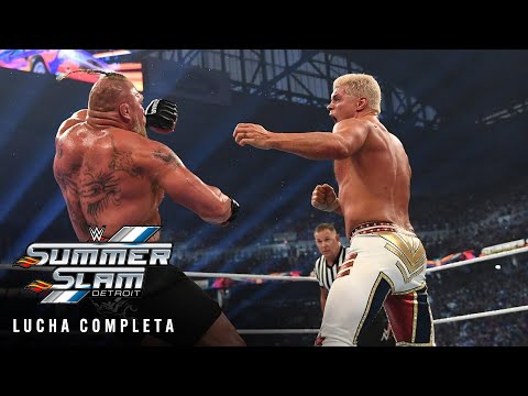 LUCHA COMPLETA: Cody Rhodes vs. Brock Lesnar: SummerSlam 2023
