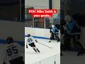 Mike Smith is your goalie 😬🏒 #hockey