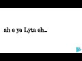 Hold me down official Lyta( lyrics )
