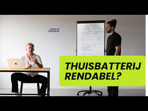 Hoe rendabel is een thuisbatterij?