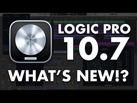 LOGIC PRO 10.7 - What's New in Logic 10.7!? (Spatial Audio, Dolby Atmos, Step Sequencer, and more!)