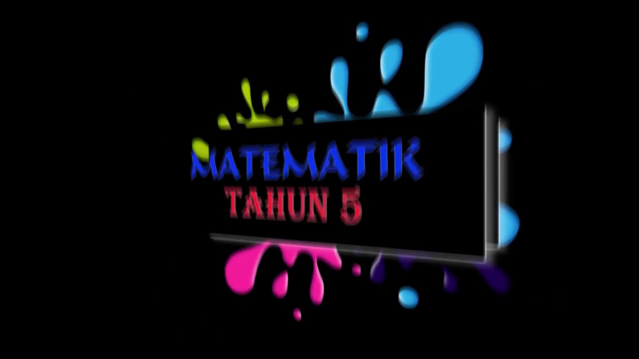 intro matematik tahun 5