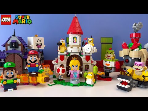 We played ALL the NEW LEGO Super Mario sets for the first time vs GAME