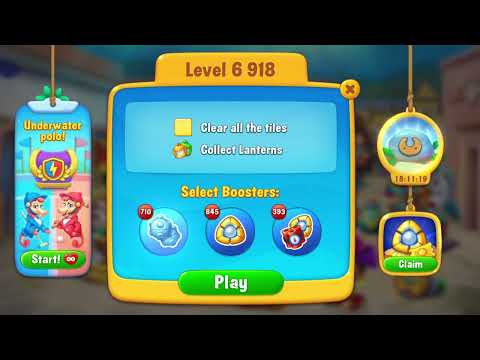 Fishdom 6918 Level - 17 moves - NO BooSTERS