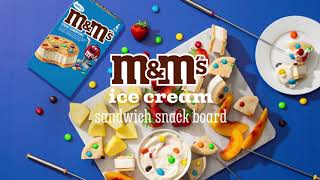 M&M'S Ice Cream Snack Board