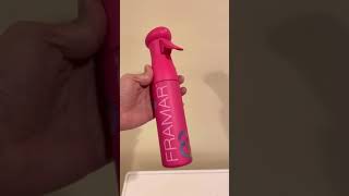 How to open Framer spray bottle - twisted lock