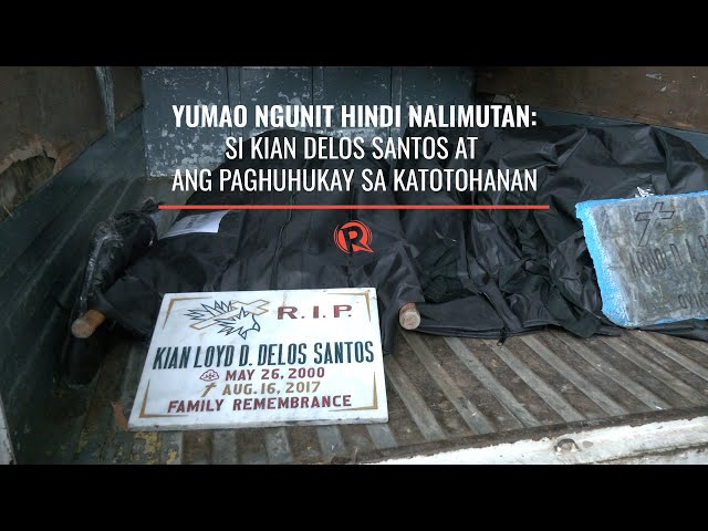 Even after death, Kian delos Santos remains a victim of injustice