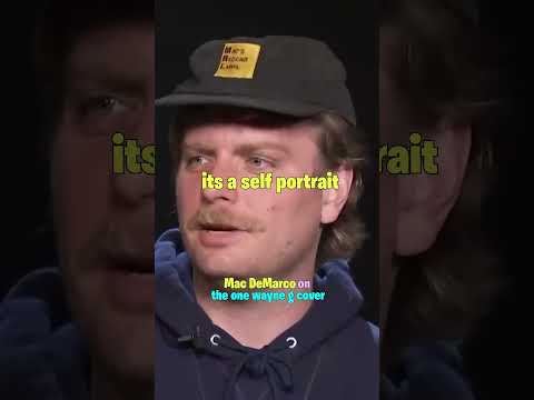 Mac DeMarco on the One Wayne g cover ✨💫
