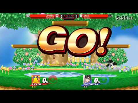Arcane 2018: Captain L (Pikachu) vs Chag (Bayonetta) - Top 48