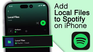 How To Add Local Files To Spotify on iPhone! [Best Method]