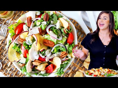How To Make Fuji Apple Salad With Chicken | Panera...