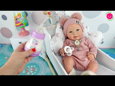 Preparo a la muñeca REBORN Sofía para su día en la Guardería