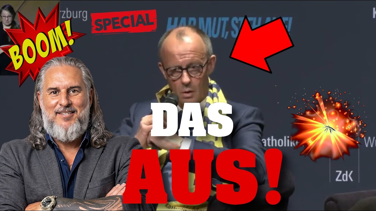 MERZ provoziert auf Katholikentag und wird wieder AUSGEBUHT! 💥⚡️ Tim Kellner #PolitSatire #Comedy