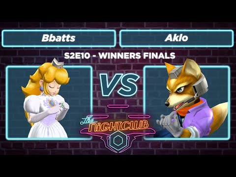 The Nightclub S2E10: Bbatts (Peach) vs Aklo (Fox) - Winners Finals SSBM
