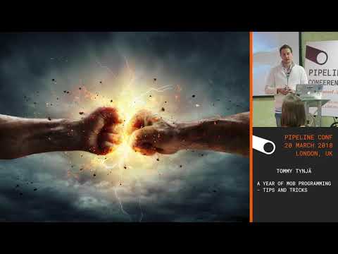 Tommy Tynjä - A year of Mob Programming - tips and tricks - PIPELINE conference 2018