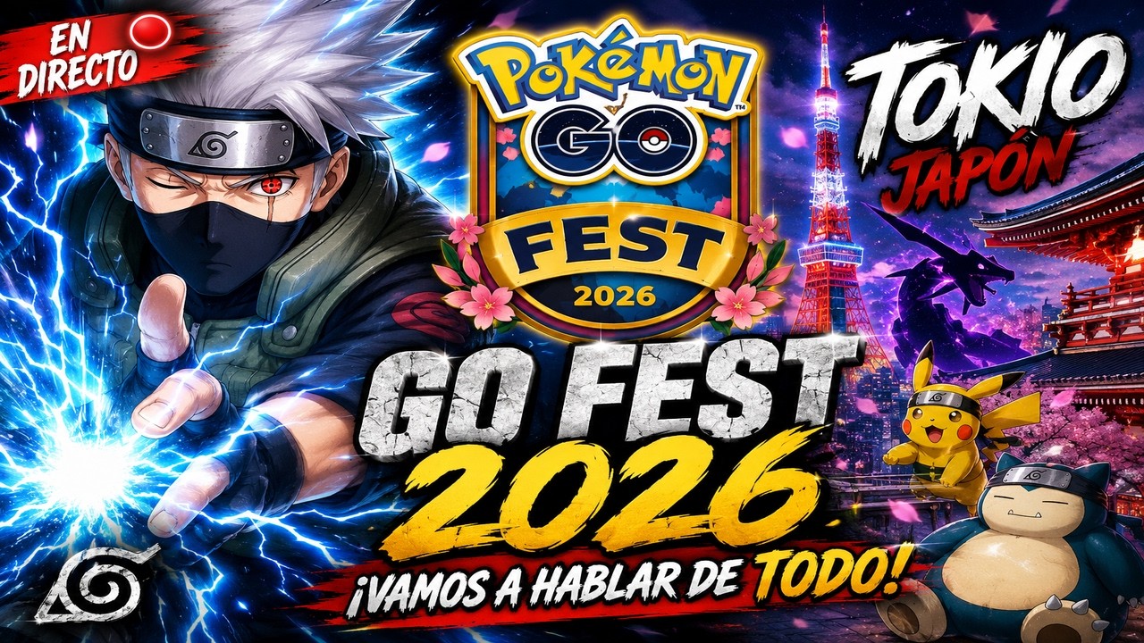 🚨MUY CERCA EL GO FEST JAPON🚨YA ESTAS LISTO??🤔HABLEMOS UN RATO DIRECTO POKEMON GO