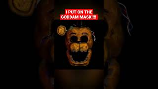 I PUT ON THE MASK 🤬 #rage #jumpscare