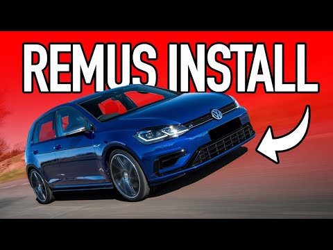 Remus Exhaust VW Golf R Mk7 Installation & Sound Clips!!