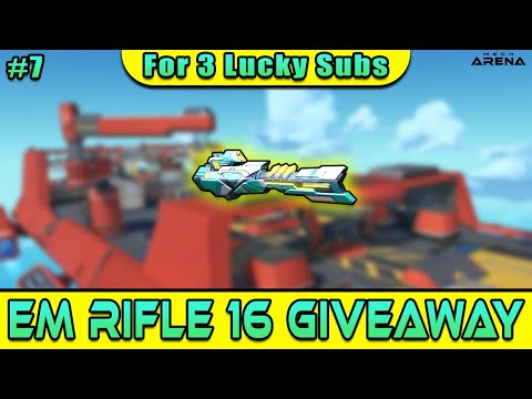 Get Your EM RIFLE 16 for FREE - Mech Arena Giveaway #7