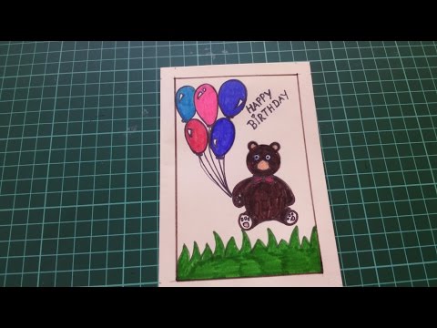 Happy Birthday Card Kaise Banate Hain Handmade Birthday Card - Instructables