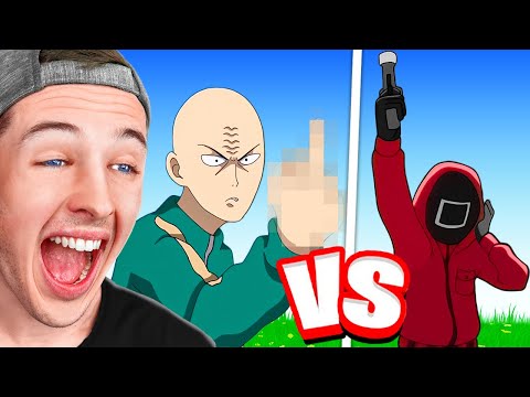 What if ONE PUNCH MAN was inside SQUID GAME?