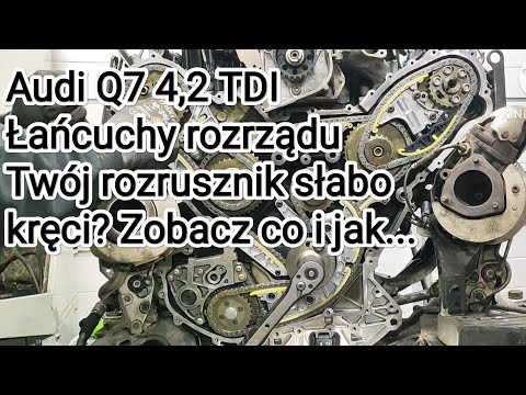 Audi Q7 4,2 TDI rozrząd serwis BTR