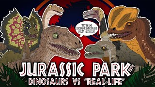 Jurassic Park Evolution Movie Dinosaurs Vs Real Life Mp4 3GP & Mp3