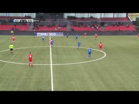 U15 Iceland - Sviss   10 mai 2018