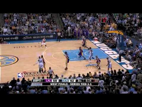 Kobe Bryant 41 Points vs Denver Nuggets (2009 NBA Western Conference Finals, Game 3)