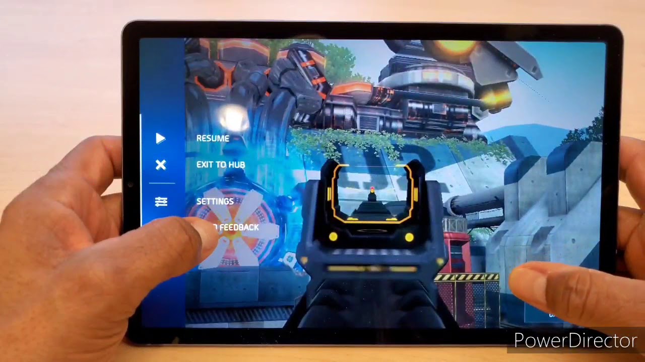 Gaming on the Galaxy Tab S6