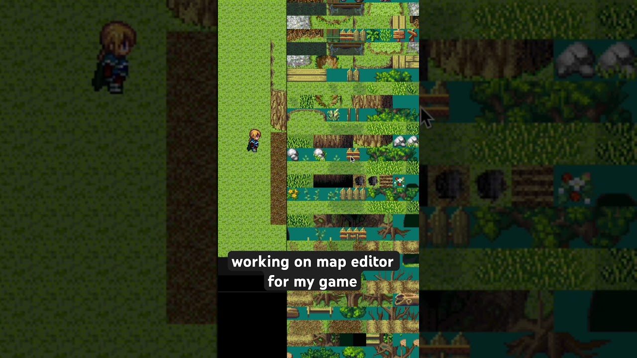 MMORPG Map Editor Tool Progress